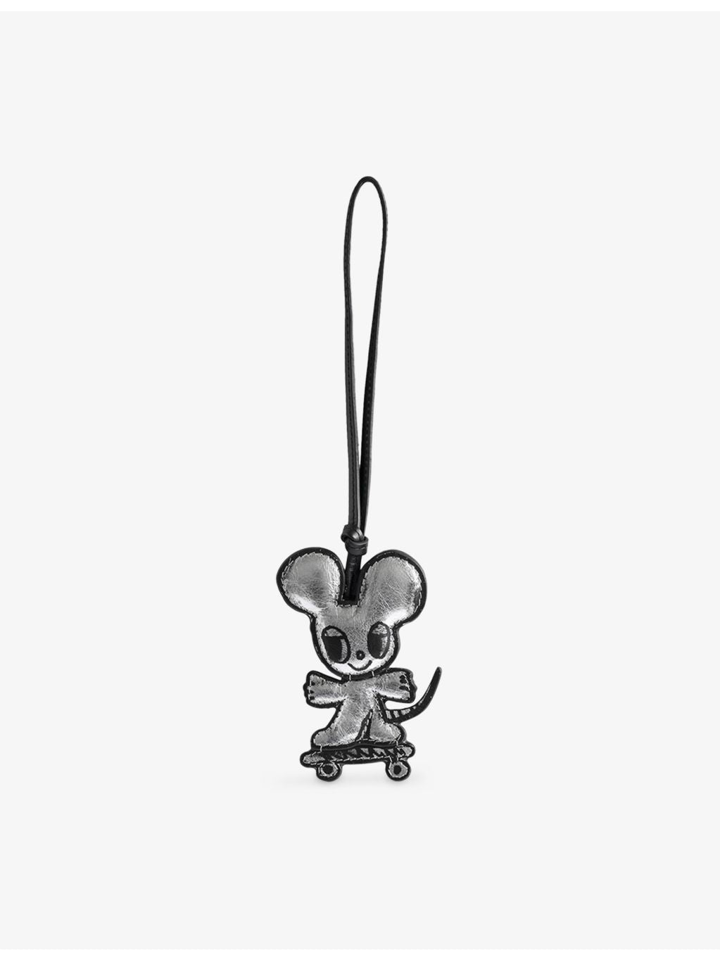 Zadig&Voltaire leather bag charm skater mouse 9cm, UK version