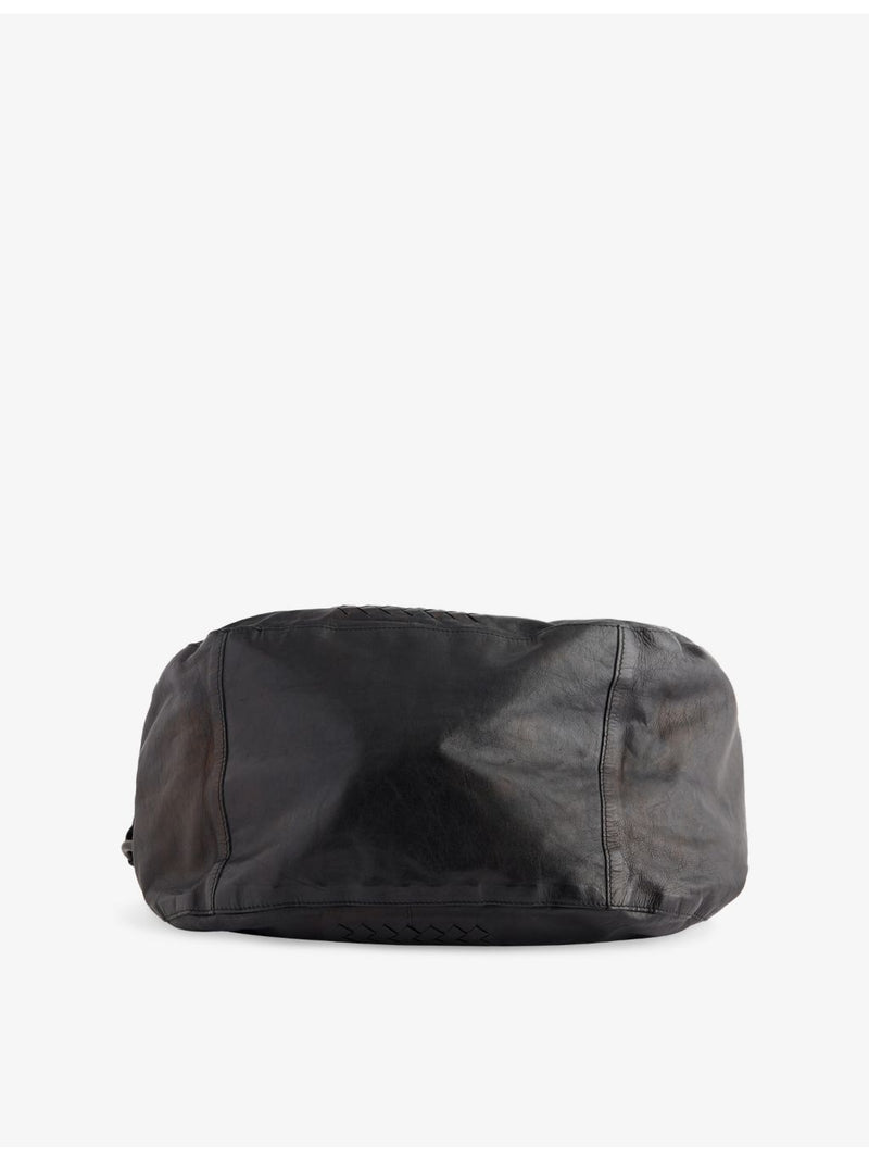 Bottega Veneta pre-loved cross-body bag in intrecciato leather (British brand)