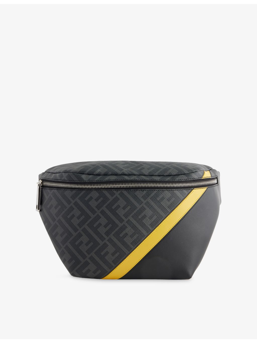 Fendi Zucca FF belt bag 18cm coated canvas (British brand)