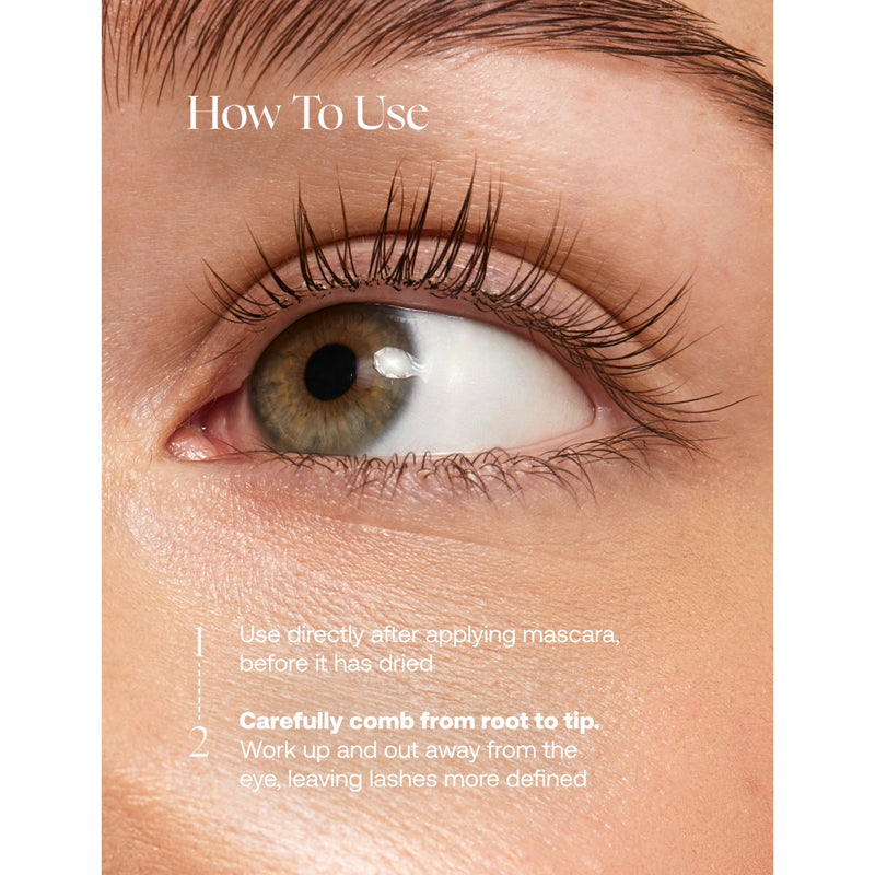 UKLASH lash separator metal comb for mascara, imported from the UK