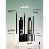 UKLASH lash separator metal comb for mascara, imported from the UK