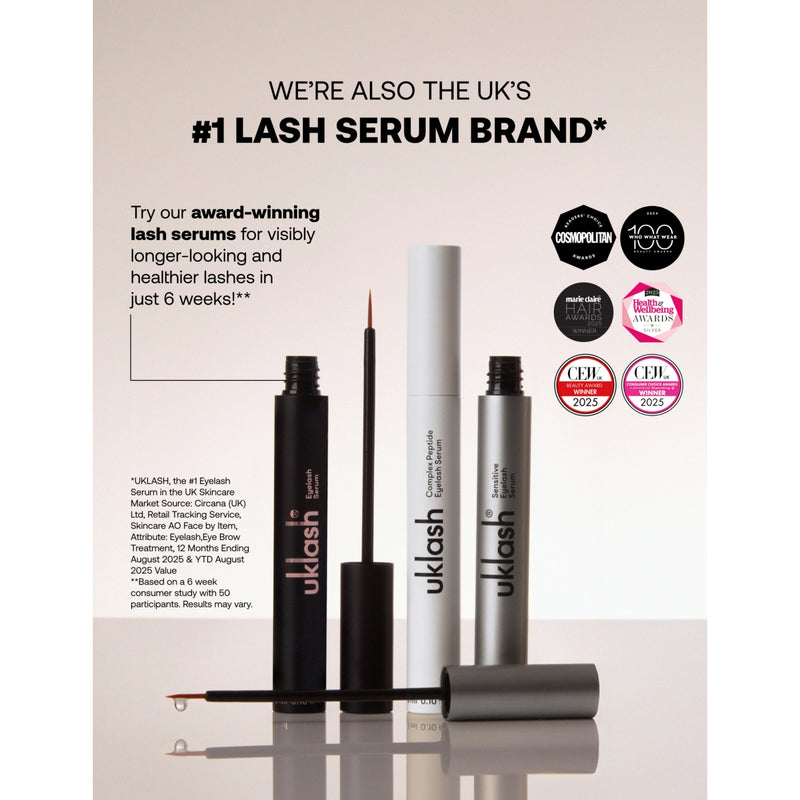 UKLASH lash separator metal comb for mascara, imported from the UK