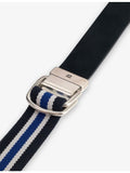 Boggi Milano logo-engraved leather-blend belt, imported from the UK