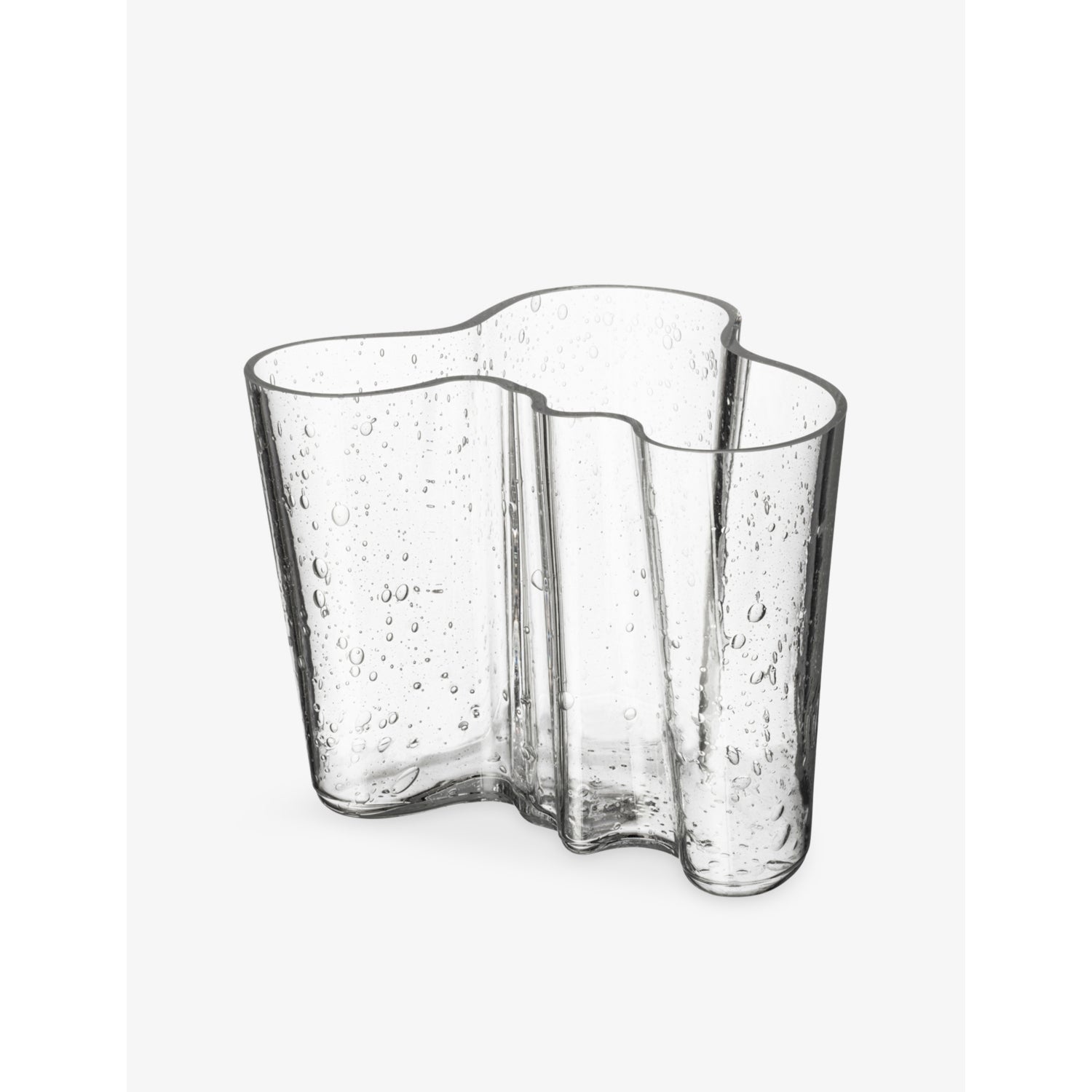 Iittala Bubble Glass Vase 120mm, imported from the UK