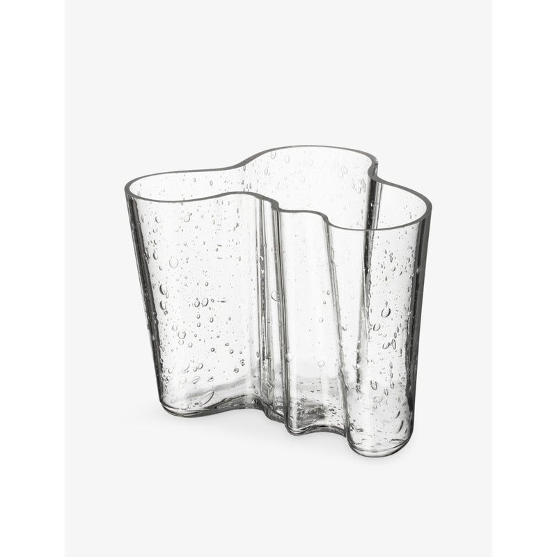 Iittala Bubble Glass Vase 120mm, imported from the UK
