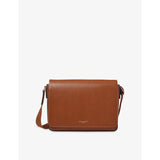 Reporter Leather Messenger Bag - CHESTNUT