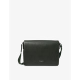Reporter Leather Messenger Bag - Forestgreen