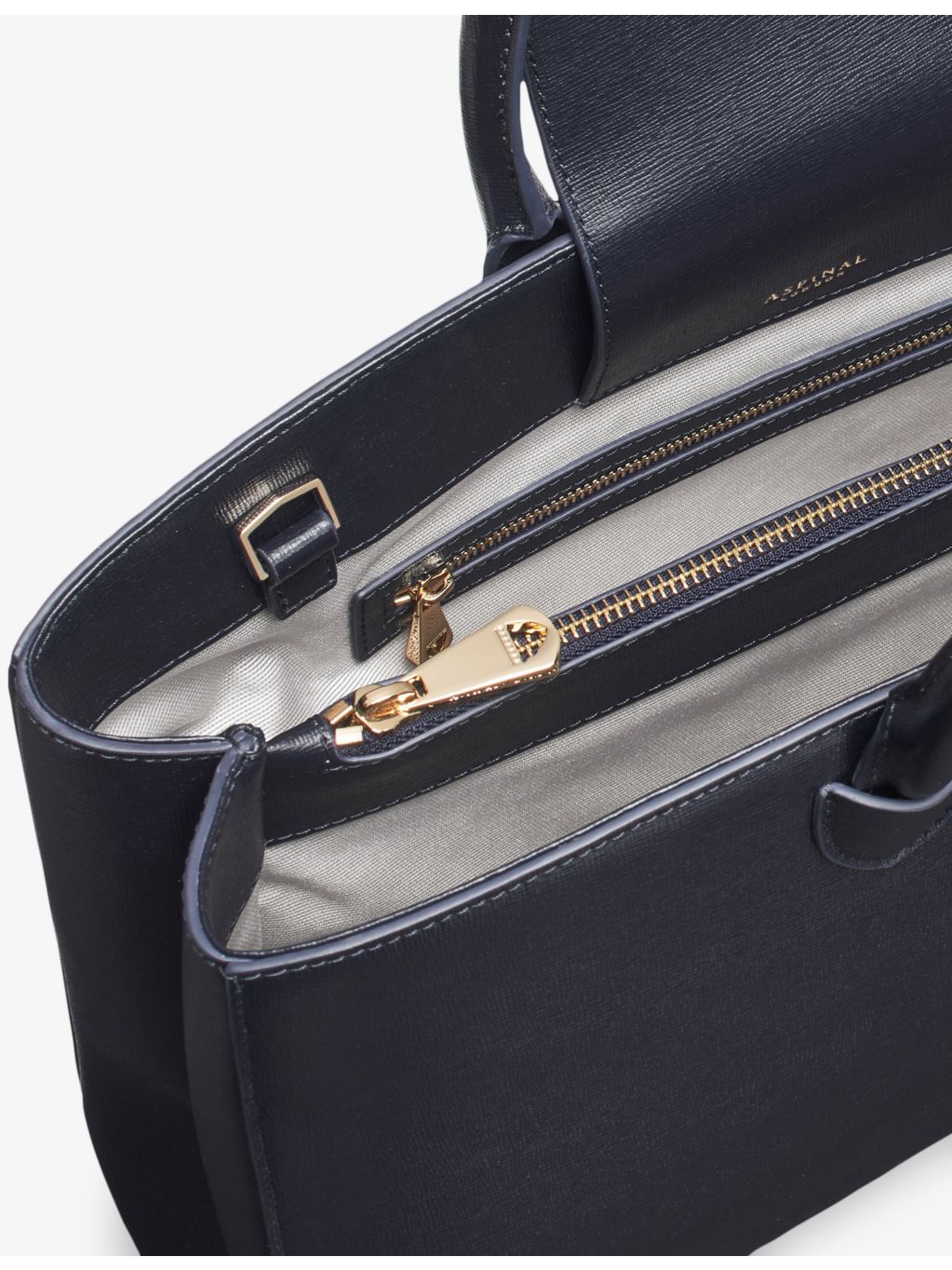 Aspinal of London Madison leather tote bag, UK version