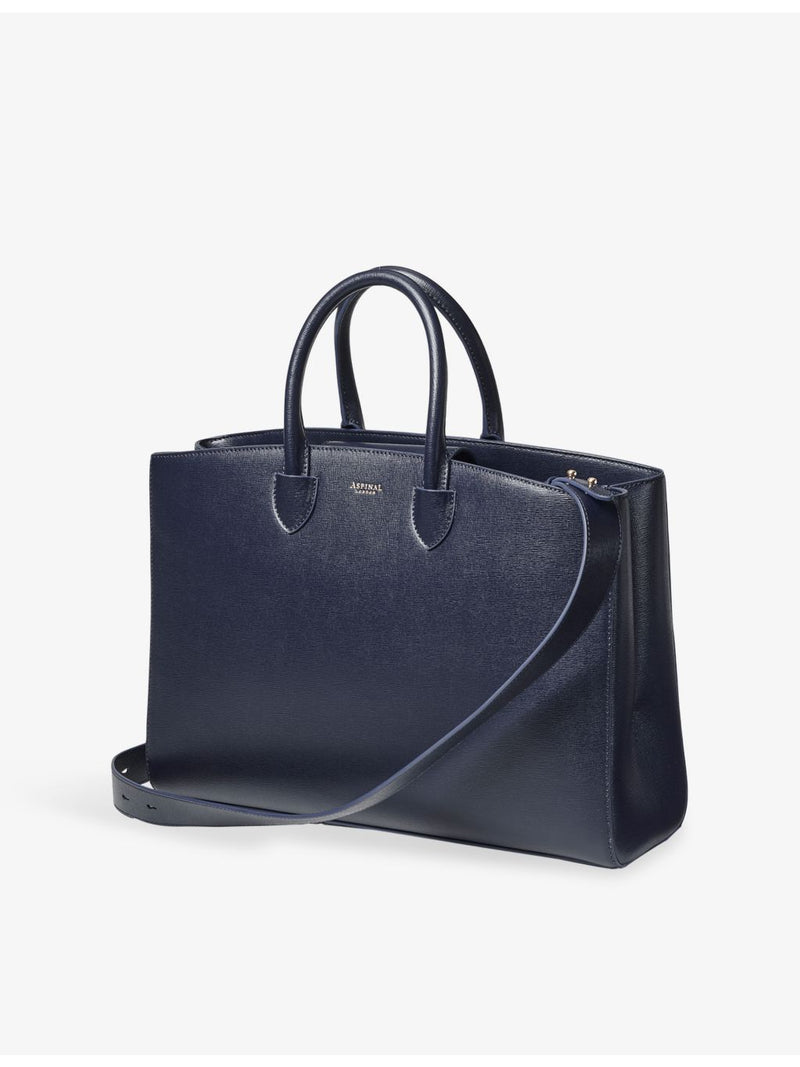 Aspinal of London Madison leather tote bag, UK version