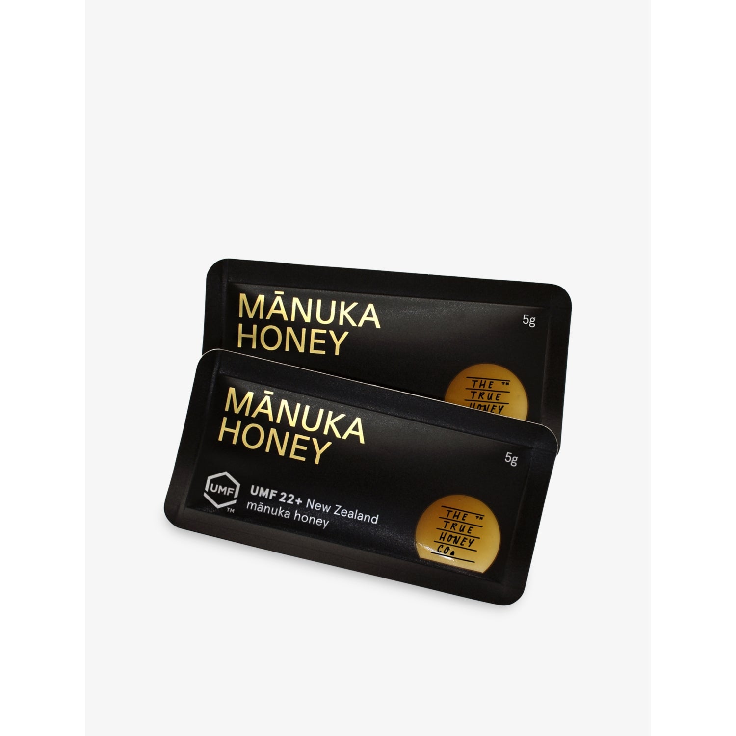 The True Honey Company Manuka honey sachets 1000+ MGO 150g, UK version