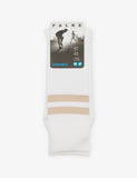 FALKE stripe-trim stretch-cotton socks, imported from the UK