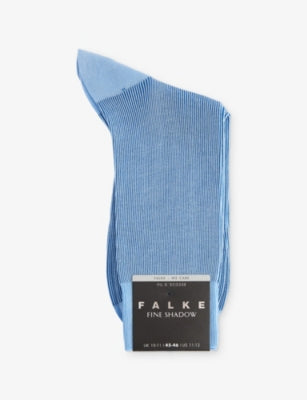 FALKE cotton-blend heavyweight socks, imported from the UK