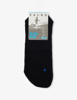 FALKE Run Rib cotton-blend running socks (British brand)