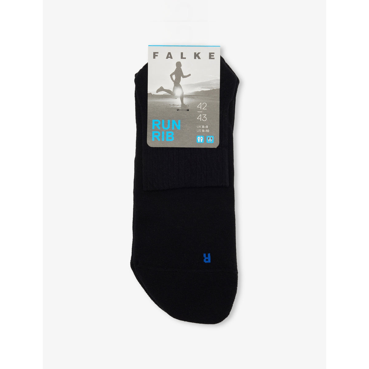 Run Rib Cotton-Blend Socks - BLACK - 5.5-7.5