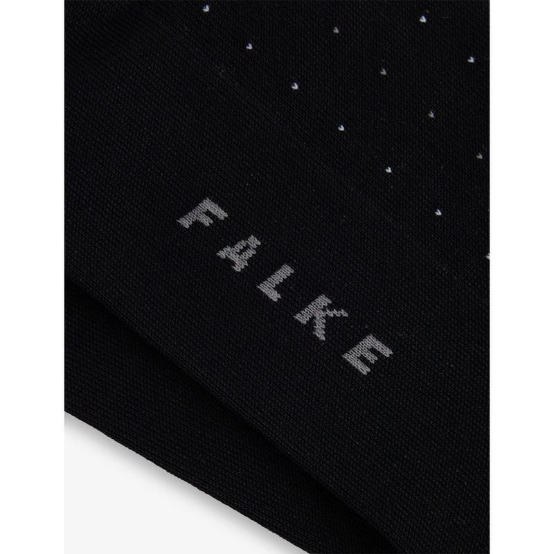 FALKE dotted line cotton-blend socks - British product