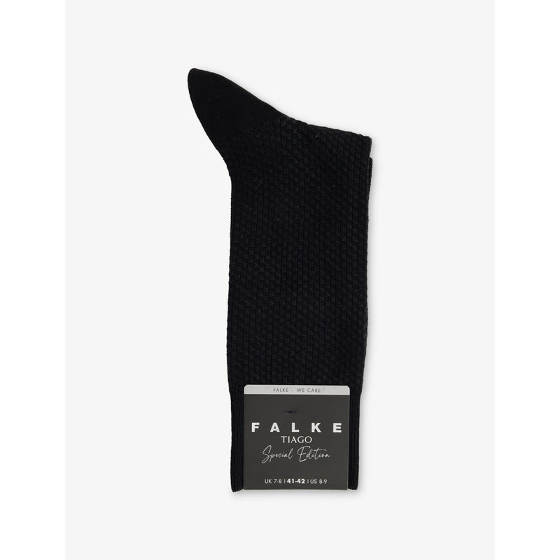 Tiago Special Edition Cotton-Blend Socks - BLACK - 5.5-6.5