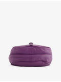 Bottega Veneta Intrecciato flap satchel leather bag, imported from the UK