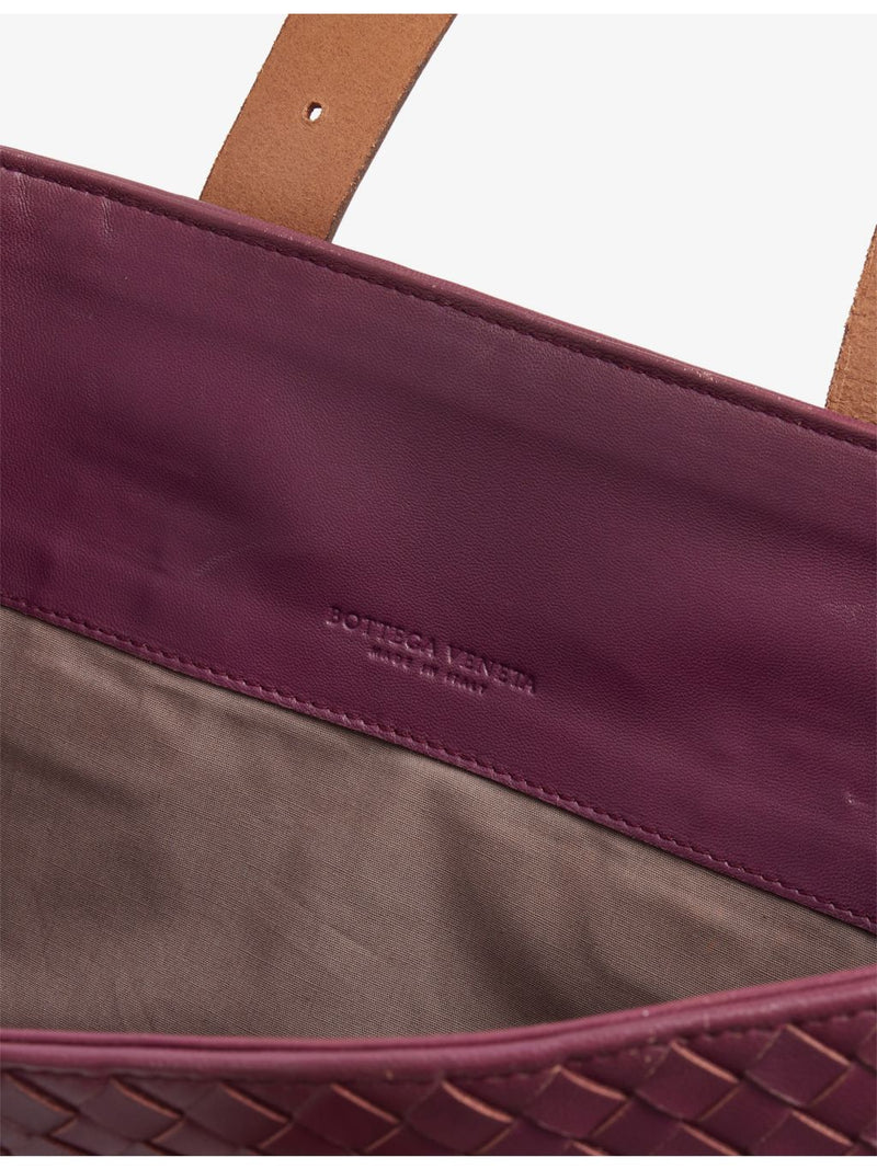Bottega Veneta pre-loved intrecciato leather tote bag - British product