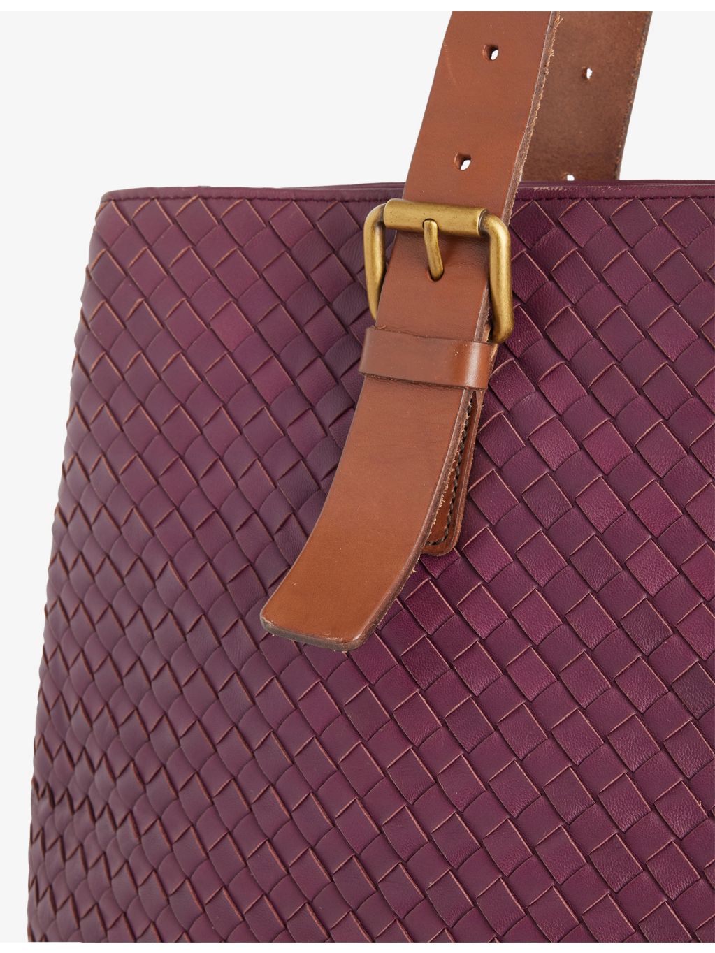 Bottega Veneta pre-loved intrecciato leather tote bag - British product
