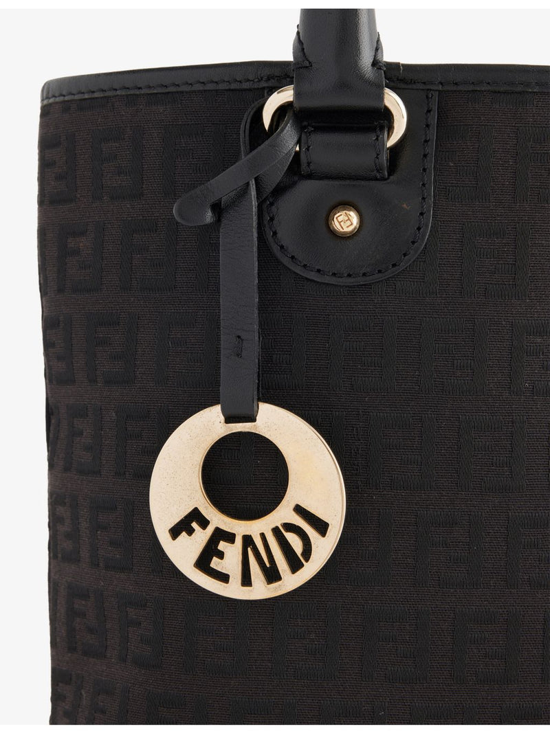 Fendi Zucchino Chef Front Pocket canvas tote bag - British product
