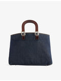 Fendi denim tote bag pre-loved, UK version