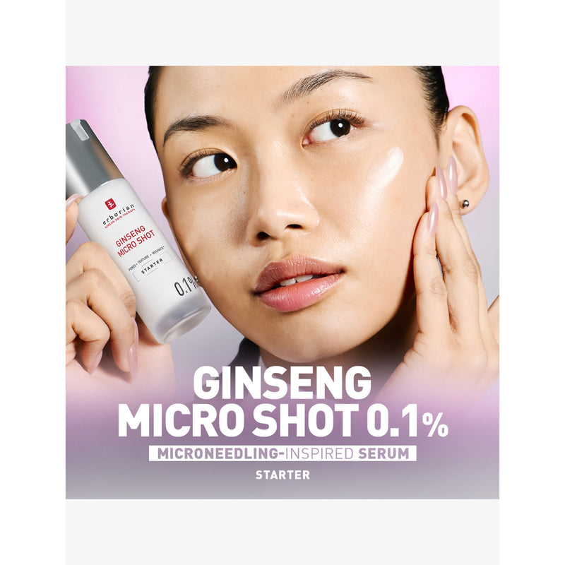 Erborian Ginseng Micro Shot Starter serum 0.1%, imported from the UK