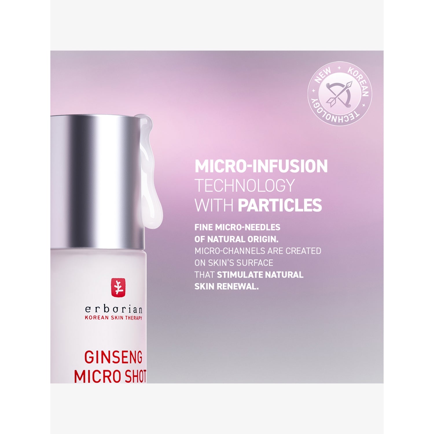 Erborian Ginseng Micro Shot Starter serum 0.1%, imported from the UK