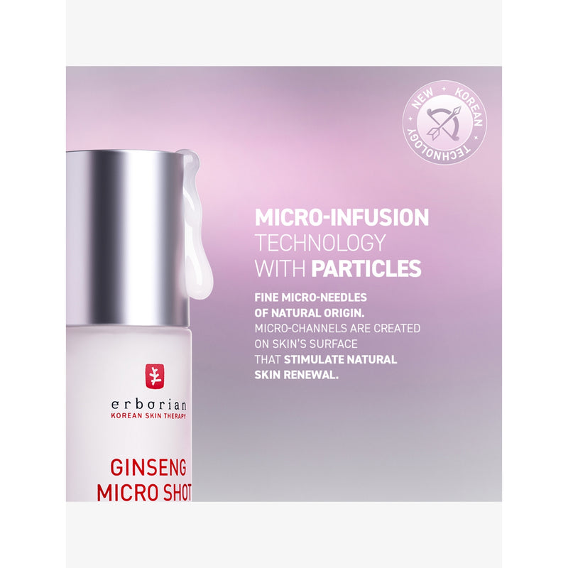 Erborian Ginseng Micro Shot Starter serum 0.1%, imported from the UK
