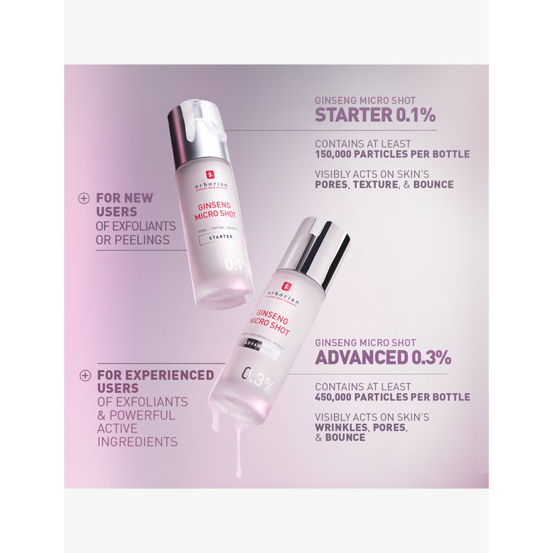 Erborian Ginseng Micro Shot Advanced serum, imported from the UK