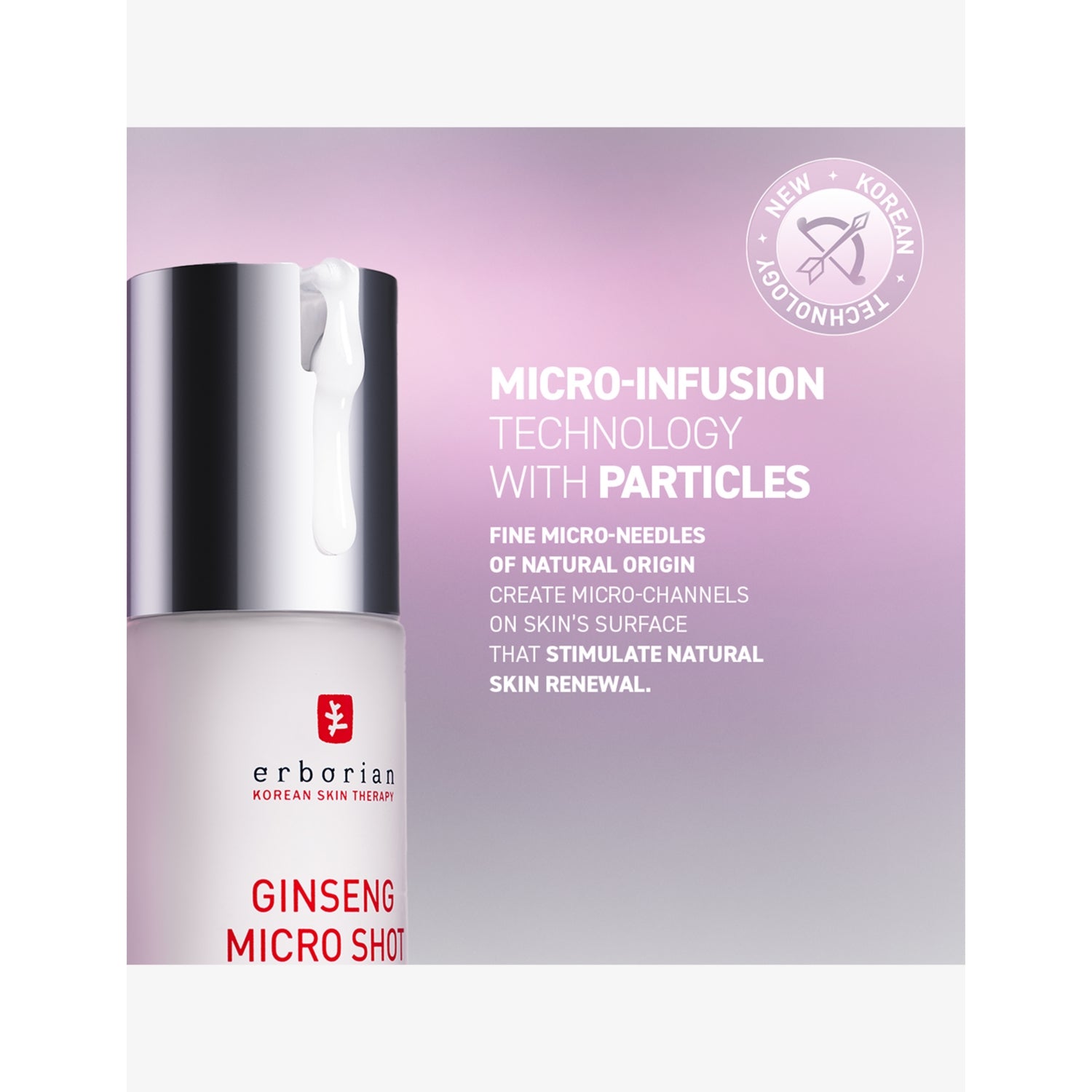 Erborian Ginseng Micro Shot Advanced serum, imported from the UK