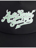 Anti Social Social Club cotton baseball cap with devilish logo (British brand)