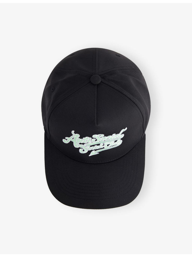 Anti Social Social Club cotton baseball cap with devilish logo (British brand)