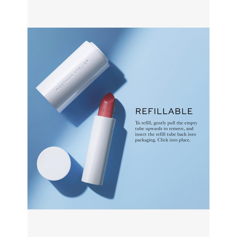 Westman Atelier Hydrobalm tinted lipstick refill 3.5g, imported from the UK