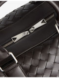 Bottega Veneta Intrecciato medium leather duffle bag, UK version