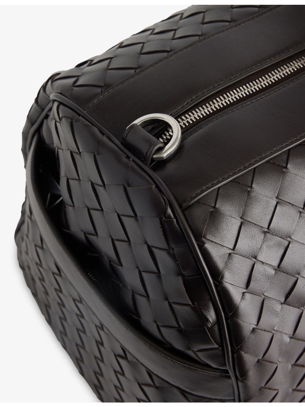 Bottega Veneta Intrecciato medium leather duffle bag, UK version