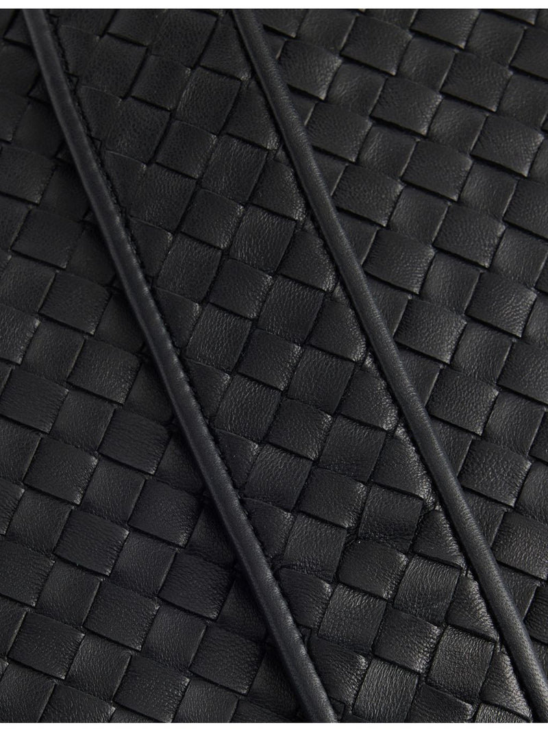 Bottega Veneta Veneto large leather messenger bag - British product