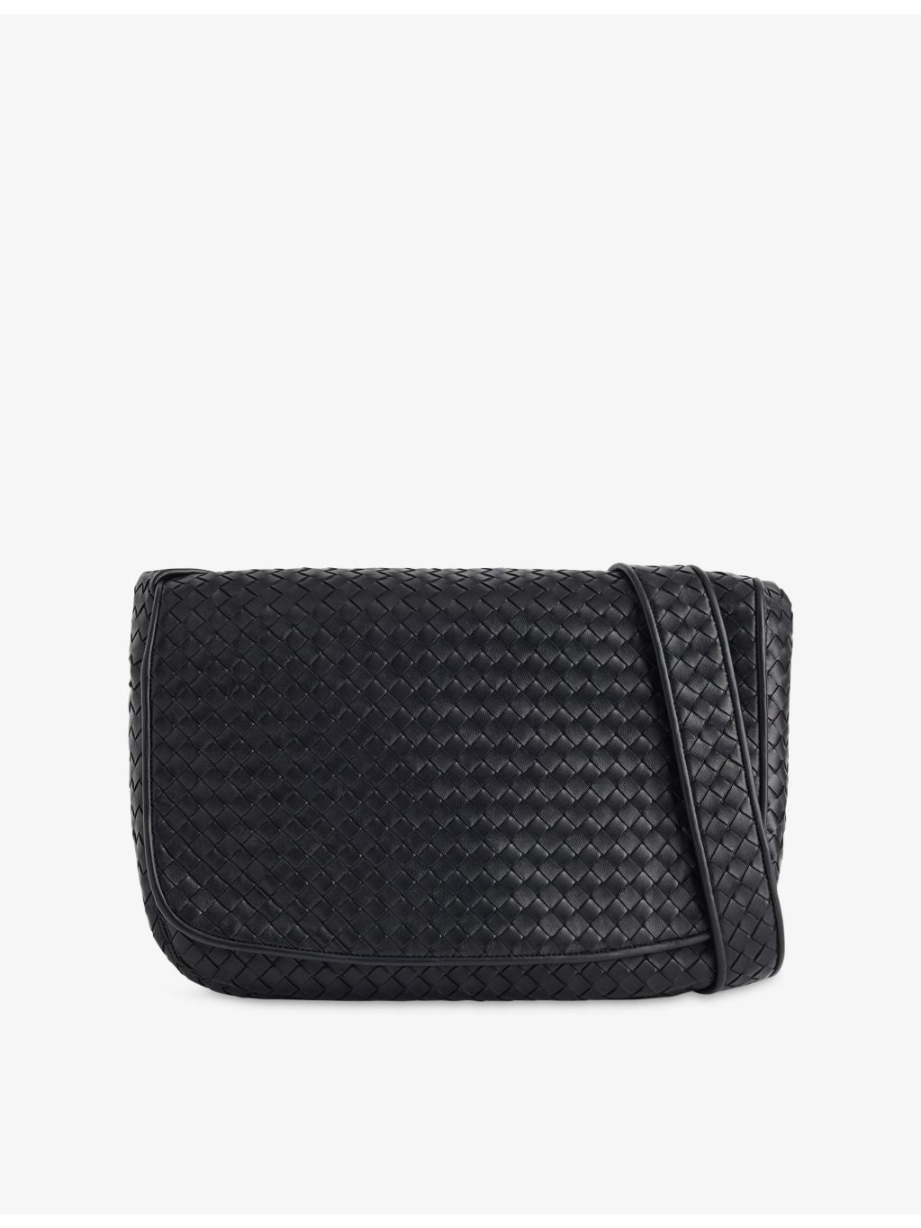 Bottega Veneta Veneto large leather messenger bag - British product
