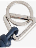 Bottega Veneta Triangle Knot leather keyring, UK version