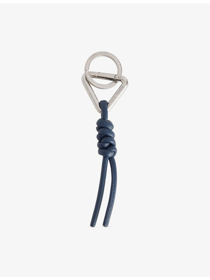 Bottega Veneta Triangle Knot leather keyring, UK version