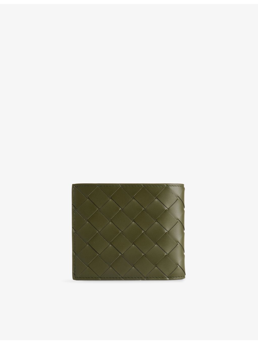 Bottega Veneta Intrecciato leather bifold wallet, imported from the UK