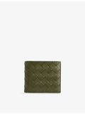 Bottega Veneta Intrecciato leather bifold wallet, imported from the UK