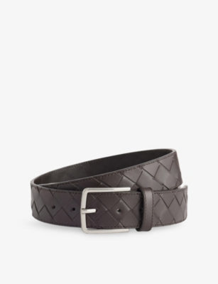 Bottega Veneta Intrecciato Leather Belt