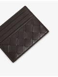 Bottega Veneta Intrecciato weave leather card holder, British product