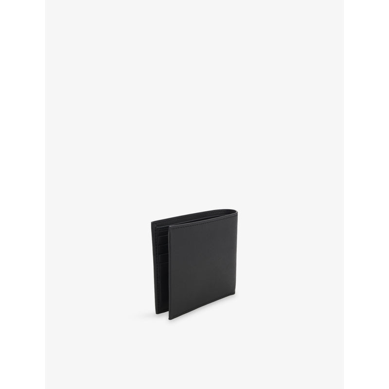 BOSS leather wallet logo plaque 11cm (British brand)