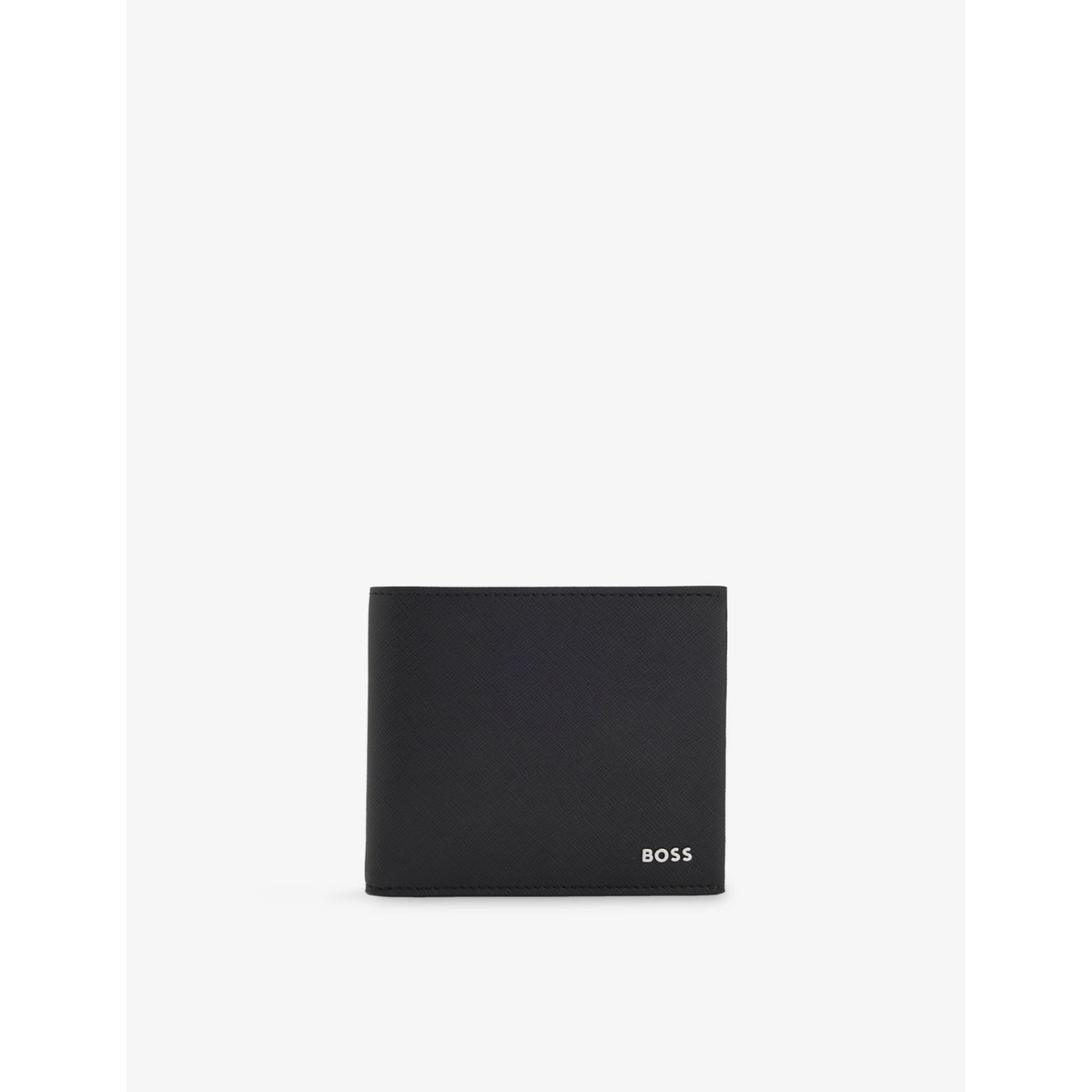 BOSS leather wallet logo plaque 11cm (British brand)