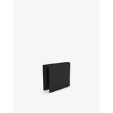 BOSS trifold leather wallet, logo-debossed, 12cm (British brand)
