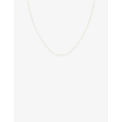 selfridges Astrid & Miyu Cultured Pearl 14ct Gold Charm Necklace 40cm- Buy online at McGrocer