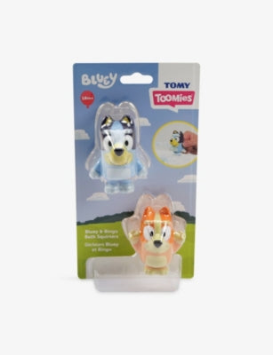 Bluey and Bingo bath squirter toys pack of two (British brand)