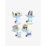Bluey bath puzzle playset with foam pieces and mesh bag - British product