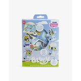 Bluey bath puzzle playset with foam pieces and mesh bag - British product